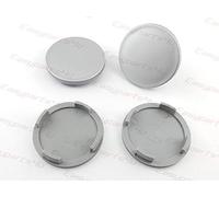 4 x Interior 56 mm exterior 52 mm Buje tapas A25 - 14 Llanta Buje de rueda tapa tapa gris nologo