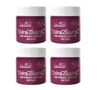 4 x La Riche Directions Semi-Permanent Hair Color Bote de 100 ml (Cerise)