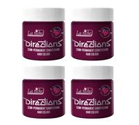 4 x La Riche Directions Semi-Permanent Hair Color Bote de 100 ml (Dark Tulip)