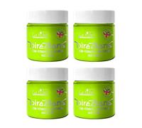 4 x La Riche Directions Semi-Permanent Hair Color Bote de 100 ml (Fluorescent Green)