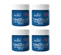 4 x La Riche Directions Semi-Permanent Hair Color Bote de 100 ml (Lagoon Blue)