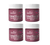 4 x La Riche Directions Semi-Permanent Hair Color Bote de 100 ml (Pastel Rose)