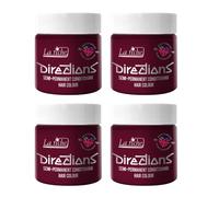 4 x La Riche Directions Semi-Permanent Hair Color Bote de 100 ml (Rubine)