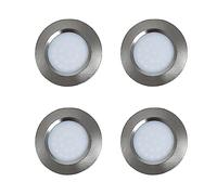 4 x LED 12 V 24 V luces de punto táctil interruptor control regulable caravana autocaravana barco empotrado Downlights blanco cálido iluminación