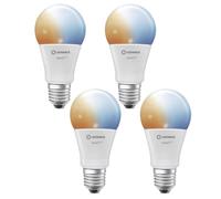 4 x Ledvance LED Smart+ A60 Bombilla 9W=60W E27 TW 2700K-6500K WiFi Dimmable