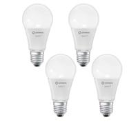 4 x Ledvance LED Smart+ Bombilla A60 9W=60W E27 Luz Cálida 2700K WiFi