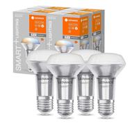 4 x Ledvance Smart+ LED Reflector R63 4,7W=60W E27 Matt 345lm WiFi