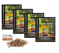 4 x Levadura Turbo Alcotec Fruit 60g - Para Mostos de Frutas, Fermentación Rápida, Ideal para Bebidas Destiladas Artesanales