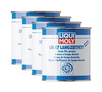 4 x Liqui Moly 3530 lm 47 - Grasa de larga duración (+ MoS2 1 kg