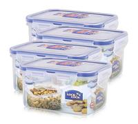 4 x Lock and Lock trovero 470 ml fiambrera con forma de botella HPL807