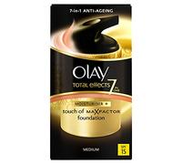 4 x Olay total Effects 7 en 1 - Moist uriser + Touch of Max Factor Foundation - Medium SPF 15 50 ml