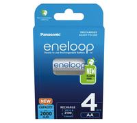 4 X Panasonic Eneloop Baterías AA 2000mAh Recargables Ni-MH Accu LR06 BK-3MCCE