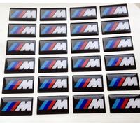 4 x pegatinas de logotipo BMW M Tech Power (emblema serie 1, 3, 5, M3, M5, M6)