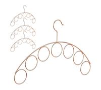 4 x Percha ropa cobre, Percha accesorios, Organizador pañuelos, Percha blusas