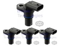 4 x Sensor de posición del árbol de levas DELPHI para AUDI, SEAT, SKODA, VW A3