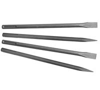 4 x Set de cincel SDS Max (para Hilti TE de y Te500/50/504/505/54/55/60/72/74/75/76