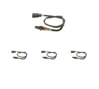4 x Sonda lambda BOSCH para AUDI, CADILLAC, CHEVROLET, SEAT, SKODA, VW A4