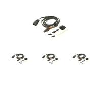 4 x Sonda lambda BOSCH para AUDI, SEAT, SKODA, VW A3 8L, A4 B5, A4 B6, A4