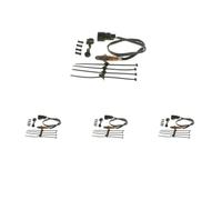4 x Sonda lambda BOSCH para AUDI, SEAT, VW A3 8L, A4 B6, A6 C5, A8 D2