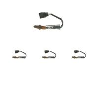 4 x Sonda lambda BOSCH para AUDI, SEAT, VW CORDOBA 3, CORDOBA II, IBIZA 3