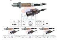 4 x Sonda lambda FACET para ALFA ROMEO, AUDI, FORD, HYUNDAI, IVECO, KIA