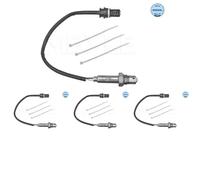 4 x Sonda lambda MEYLE para MERCEDES-BENZ, grasaT CABRIO, CITY-COUPE