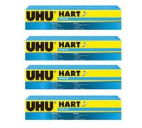 4 X UHU Hart Adhesivo - Pegamento Para Modelar Cemento Balsa 35g/33ml Tubo
