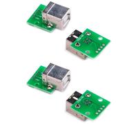 4 x USB Tipo B ZóCalo Hembra Tablero Del Desbloqueo Conector de Adaptador de Paso de 2,54 mm