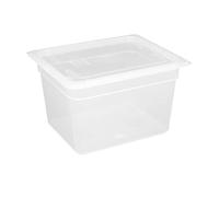 4 x Vogue 1/2 Gastronorm contenedor con tapa 200 mm cajas de almacenamiento de alimentos restaurante