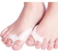 4 Zehenspreizer Gegen Hallux Valgus mit Ballenschutz Fuß Halux Trainingsband