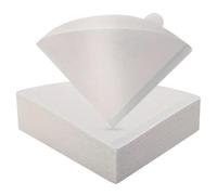 40/120 PCS Papel De Filtro De Café En Forma De V 1-4 Piezas De Cafetera Hecha A Mano(40pcs)