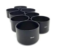 40,5 mm 46 mm 49 mm 52 mm 55 mm 58 mm 62 mm 67 mm 72 mm 77 mm Parasol de Metal Largo for Lente de cámara(62mm)