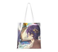 40,6 x 38,0 cm Bolsa de compras de lona con impresión de honkai Star Rail All Role's Print For Daily Shopping Shoulder Bag , Razón imaginaria, 40.6 X 38.0 cm