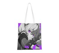 40,6 x 38,0 cm Canvas Totes Hand Shopping Bag With All Role's Print Zenless Zone Zero Impression For Daily Shopping Shoulder Bag , Physical-corin, 40.6 X 38.0 cm