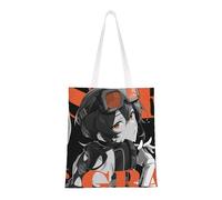40,6 x 38,0 cm Canvas Totes Hand Shopping Bag With All Role's Print Zenless Zone Zero Impression For Daily Shopping Shoulder Bag , Electric-grace, 40.6 X 38.0 cm