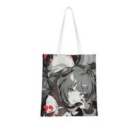40,6 x 38,0 cm Canvas Totes Hand Shopping Bag With All Role's Print Zenless Zone Zero Impression For Daily Shopping Shoulder Bag , Physical-ukinami, 40.6 X 38.0 cm