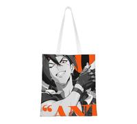 40,6 x 38,0 cm Canvas Totes Hand Shopping Bag With All Role's Print Zenless Zone Zero Impression For Daily Shopping Shoulder Bag , Electric-anton, 40.6 X 38.0 cm