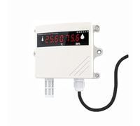-40-60 ℃ Termohigrómetro industrial y transmisor de humedad DC24V Sonda incorporada Pantalla digital 0-60 ℃ RS485