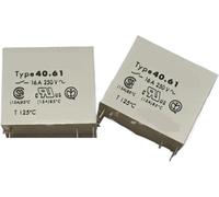 40.61.9.012.2321 Power Relay 16A 250VAC 14VDC 6 Pins Industrial Electrical Relays