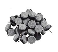 40 almohadillas de fieltro redondas antideslizantes para patas de muebles, sillas y mesas, protectoras de suelo