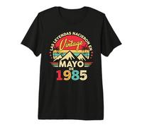 40 Años Cumpleaños Vintage Nacido En Mayo 1985 Camiseta Premium