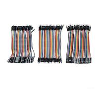 40 cables electrónicos de 20 cm para puente para desarrollo de placas de prueba y microcontroladores con compatibilidad total de género (F a F)