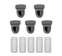 40 cierres metálicos for bolsos, hebillas de cierre for, hombro, mano, a presión, accesorios for manualidades DIY para Carteras Embragues DIY Artesanías(Color3,10pcs)