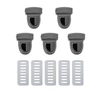 40 cierres metálicos for bolsos, hebillas de cierre for, hombro, mano, a presión, accesorios for manualidades DIY para Carteras Embragues DIY Artesanías(Color3,40pcs)