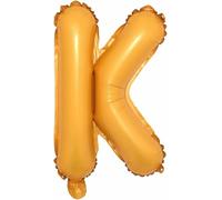 40 cm Naranja Alfabeto Letras K Globos Aluminio Colgante Película Globo Boda Fiesta de Cumpleaños Decoración Banner Globos