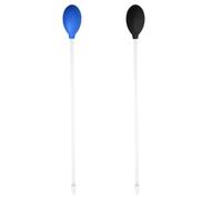 40 cm Sifonador Acuario, Limpiafondos Acuario, Alimentador de Peces, Alimentador de Coral, Accesorios de Pecera para Limpieza y Alimentación (2 Piezas)