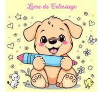 40 Coloriages d’Animaux Mignons - Chiens, Chats, Lapins et plus.: Coloriages faciles, mignons et relaxants pour enfants et tout-petits