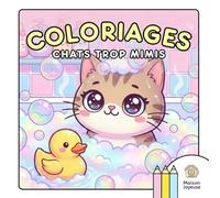 40 coloriages de chats kawaii: Illustrations de chats trop mimis | Beauty cats, Self-care, Cozy