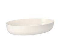 40 cuencos reutilizables ovalados 2400 ml 6,5 cm x 19,5 cm x 30,5 cm blanco 'Cella'