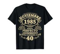 40 Cumpleaños Las Leyendas Nacen En Noviembre 1985 40 Años Camiseta